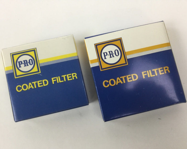 PRO COATED FILTER (55mm & 49mm) SKYLIGHT 1A w/ Box and Case (24-166) (Lot of 2)