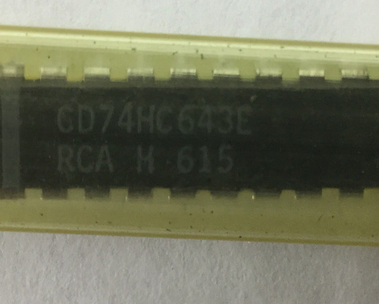 RCA CD74HC643E 20 Pin, NEW (Lot of 3)