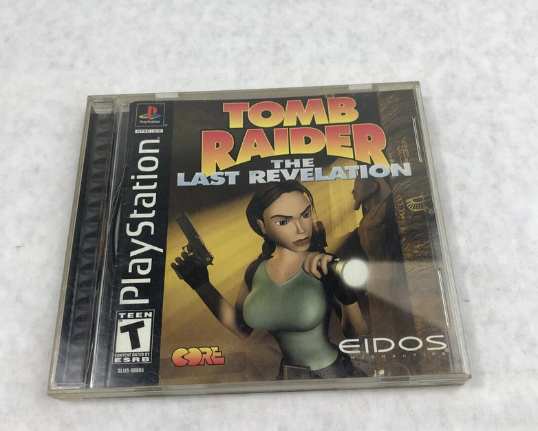 Tomb Raider: The Last Revelation PlayStation W/ Manual