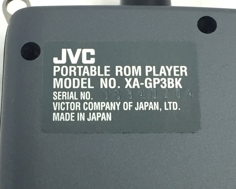 JVC XA-GP3BK Portable ROM Player MPEG Audio Layer-3