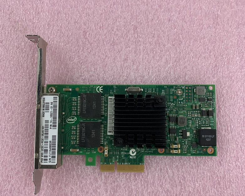 CISCO 74-10521-01 UCS Intel i350 Quad Port 1GB Adapter
