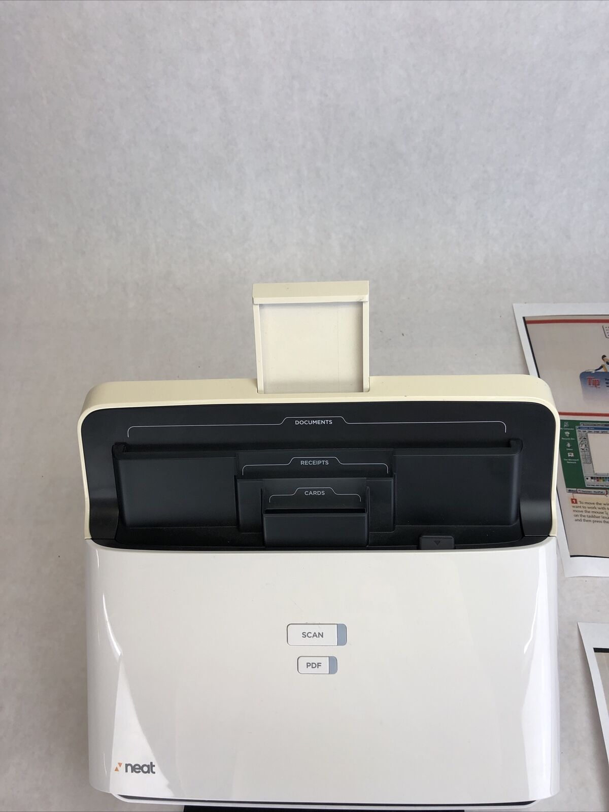 Neat Desk ND1000 Desktop Scanner and Digital Filing System - For Parts or Repair