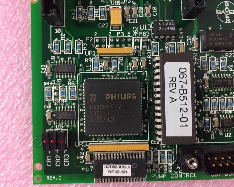 Siemens Bayer 067-B354-01D Dual Servo Pump Control Board 067-1117-01B