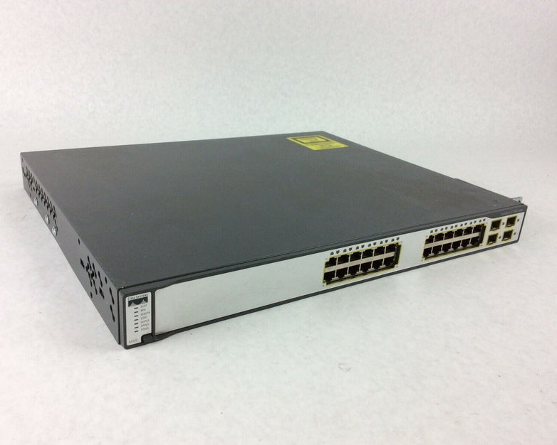Cisco Catalyst WS-C3750G-24TS-S1U 24 Port Gigabit Network Switch