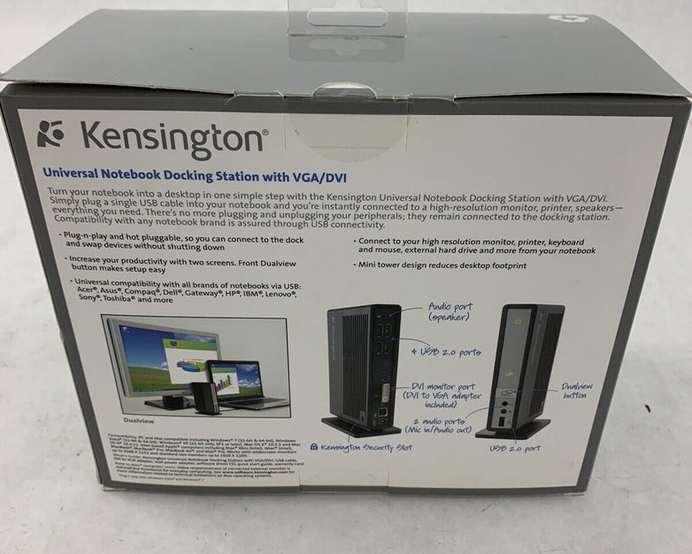 Kensington K33930US Universal Docking Station