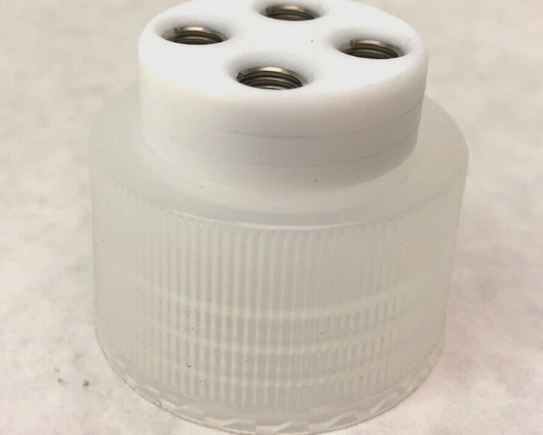 Cole-Parmer VapLock Solvent Delivery Cap with Four Air Inlet Valve