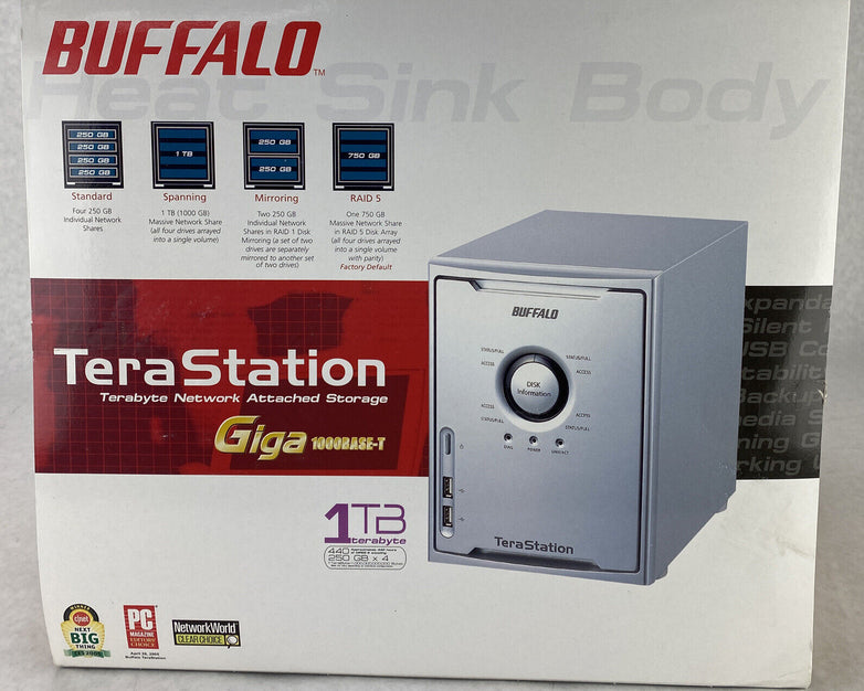 Buffalo HD-H1.0TGL/R5 Network Attached Storage