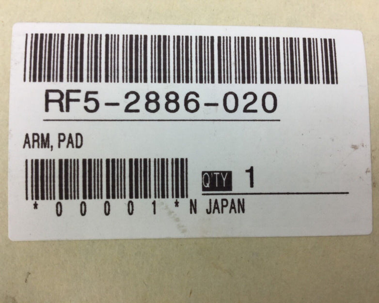 RF5-2886-020 Arm Pad NIB