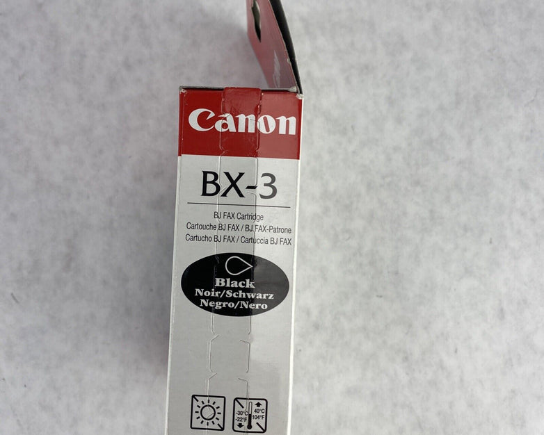 Canon BX-3 Genuine Black BJ Fax Inkjet Cartridge FAX-B100 B110 B820 B150 B155