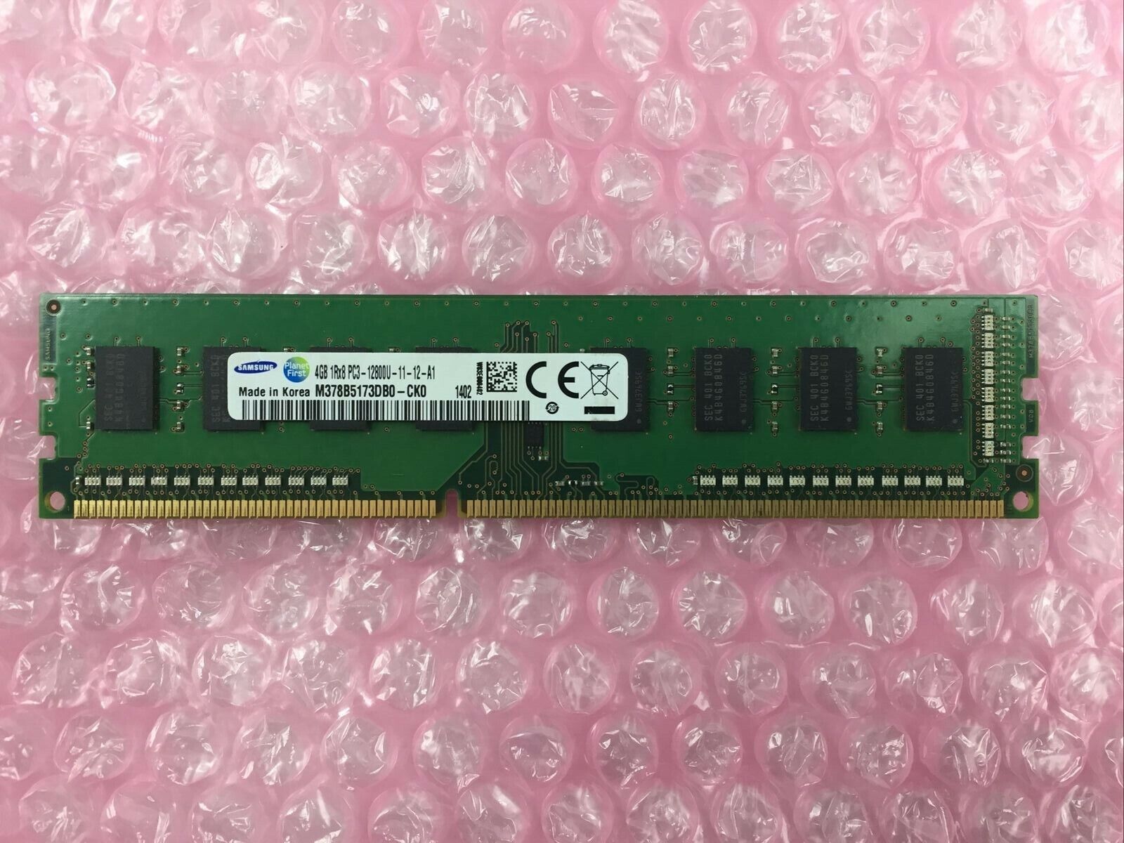 Pc3 12800u 4gb 1rx8 Samsung 4GB PC3-12800U Memory M378B5173DB0-CK0