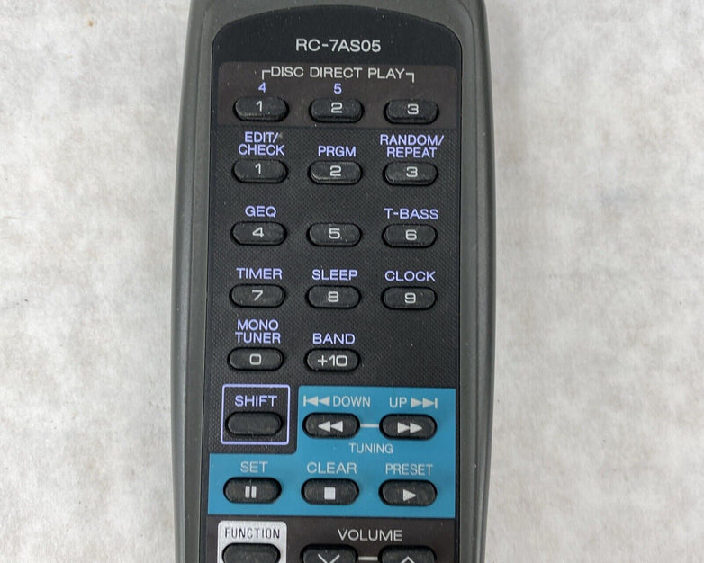 AIWA RC-7AS05 Genuine OEM Remote Control for Stereo CD System NSX-AVF77