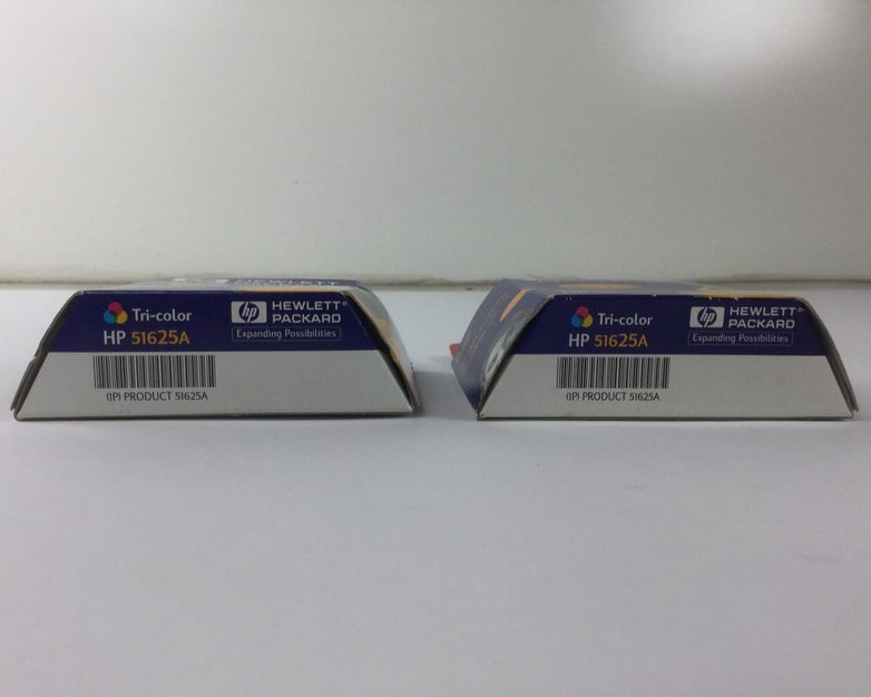 HP Inkjet Print Cartridge 51625A Tri Color (Lot of 2), NEW