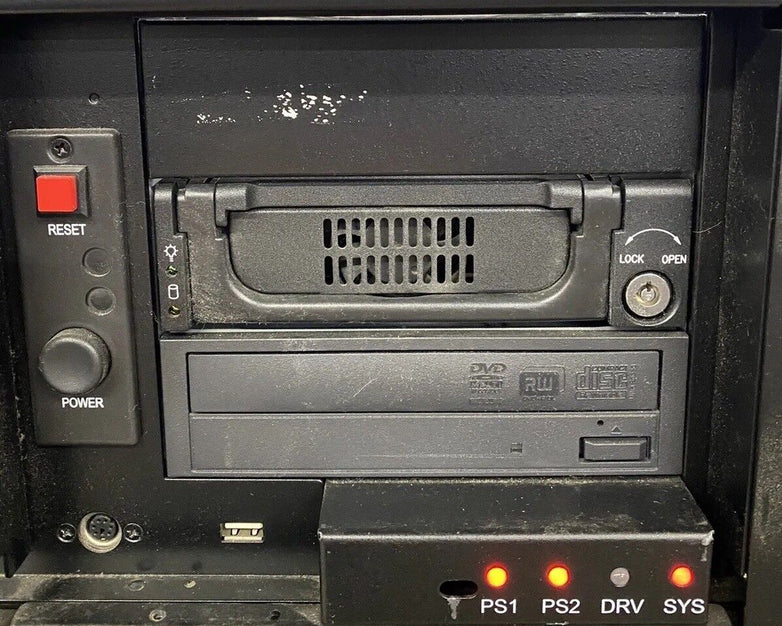 Harris 302050-32 H Class Controller Axiomtek AX6156ETB2F-L-R Industrial Chassis