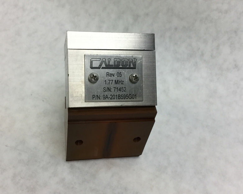 Caldon 9A-201B595G01 1.77 MHz CW 7967 OW 38 HW .635 Untested