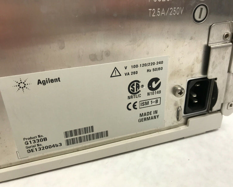 Agilent 1100 Series G1330B Autosampler Thermostat Parts or Repair
