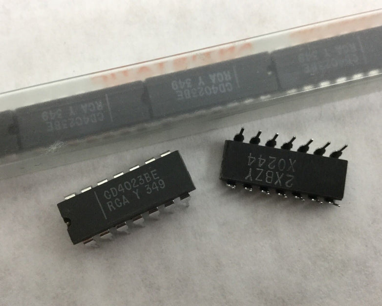 Genuine RCA CD4023BE Integrated Circuit 14 Pin Lot of 24