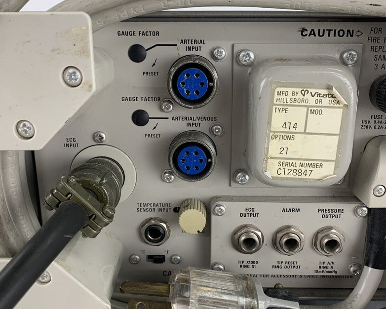 Tektronix 414 Dual Pressure Power Tested