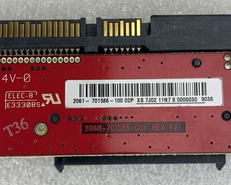 WD 2060-701586-001 Optiplex 980 3.5" 2.5" SATA HDD hard drive caddy adapter card