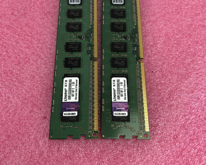 Kingston 8GB DDR3 1333MHz PC3-10600 240-Pin DIMM non-ECC kit of 2