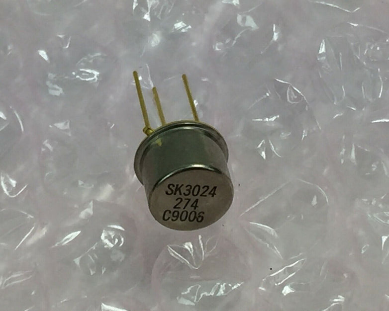 SK3024 NPN Silicon Transistor Gold Pin NOS
