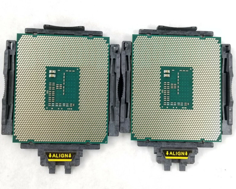 Matching Pair Intel Xeon E5-2630 V3 CPU 8-Core 2.4GHz SR206 20MB 85W LGA 2011-3