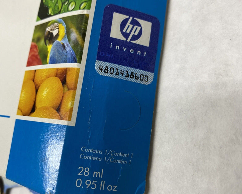 Lot( 2 ) HP 11 Cyan C4836A Ink Cartridge SEALED Expired 2008 + 2010