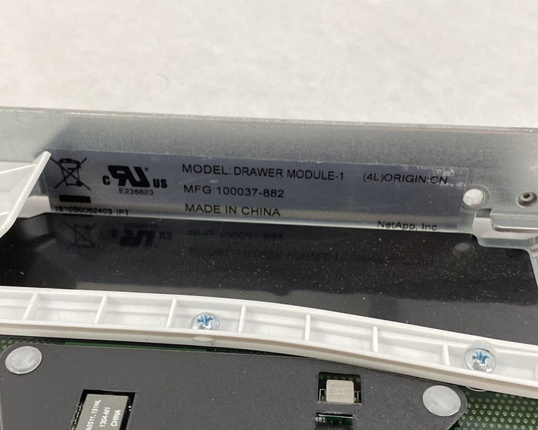NetApp X-48566-00-R6 12-Slot Drive Shelf Drawer Module-1 w/ Q48SK12033NRFJ IC