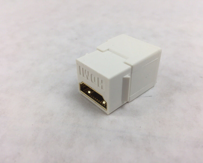 Lot of 5 C2G Snap-In HDMI Keystone Module - White