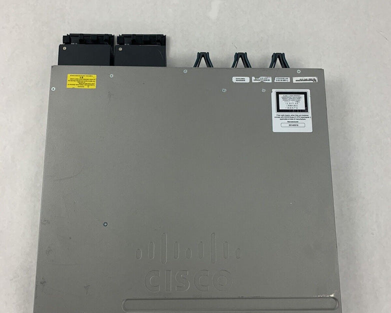 Cisco Catalyst WS-C3850-48PW-S 48 Port Ethernet Switch W/ C3850-NM-4-1G Module