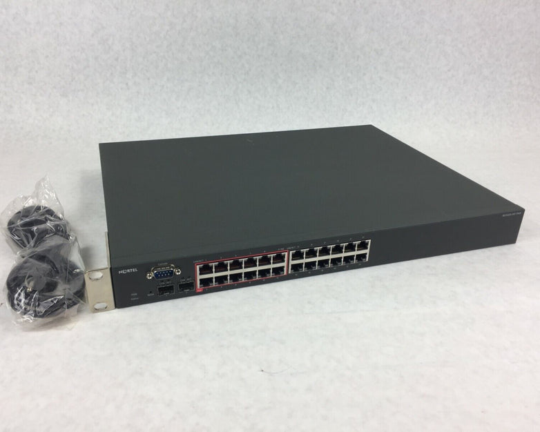 Nortel BES1020-24T-PWR Business Ethernet Switch Managed Includes Power Cord