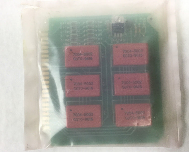 6 Channel Selector, MC000396/ MC000396 Rev E, Card, NEW in Sealed Bag
