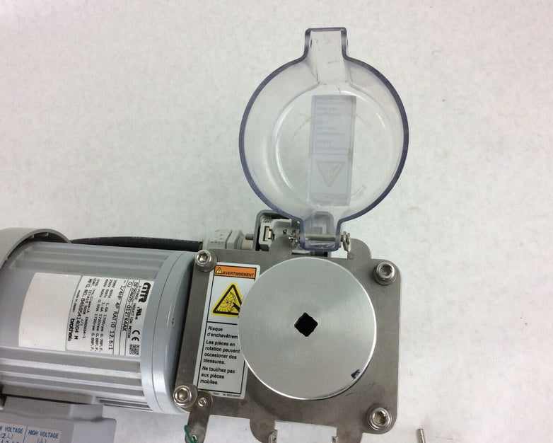 GTR BF2SW25-012TK4AX Induction Motor 1/4 HP 4P 3 Phase