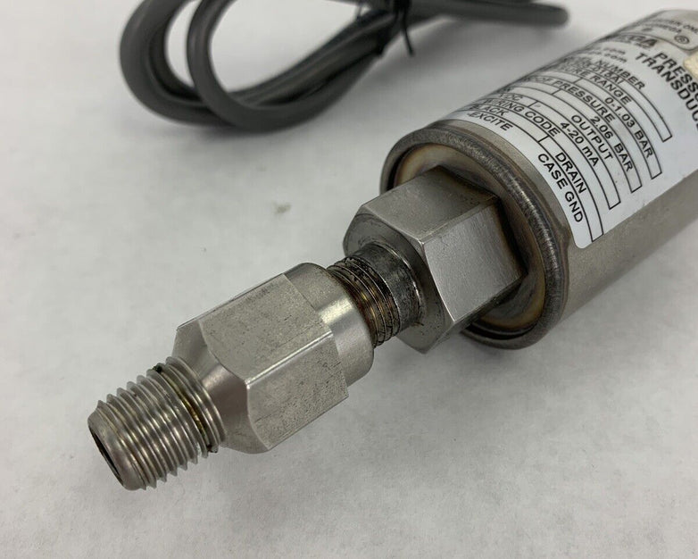 Omega Pressure Transducer PX305-015AI 0-15 PSIA 0-1.03 BAR 12-30VDC Untested
