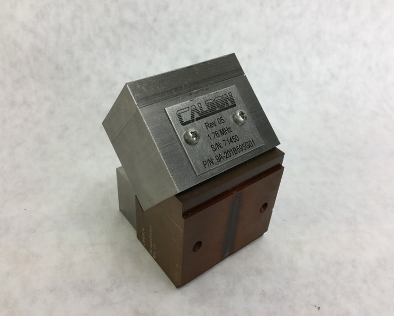 Caldon 9A-201B595G01 1.76 MHz CW 8017 OW 37.95 HW .636 Untested