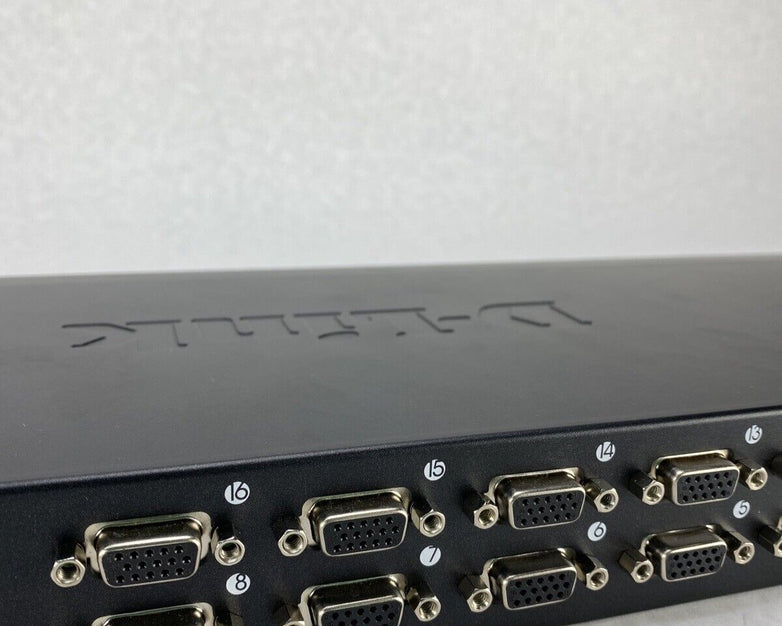 D-Link KVM-450 16 Port KVM Switch PS/2 Stackable NOS
