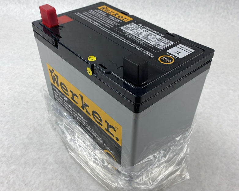 Werker WKDC12-55P Ascent Battery AGM Supply Deep Cycle Lead Battery