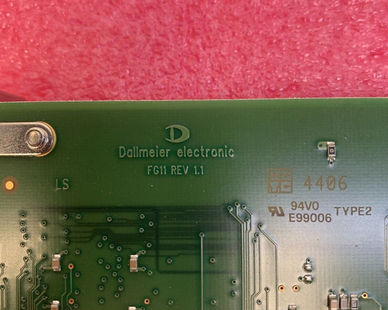 DALMEIER ELECTRONIC FG11 FRAME GRABBER CARD ISA REV1.1