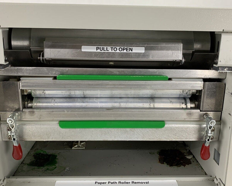 InfoSeal DFS-1000 Paper Folding and Envelope Sealing System Missing Paper Tray