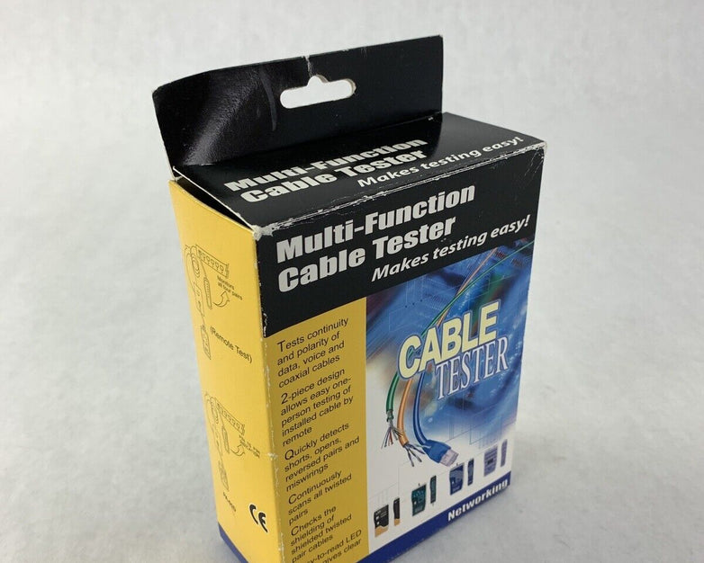 Box Opened Twisted Pair Multifunction Cable Tester PA-41