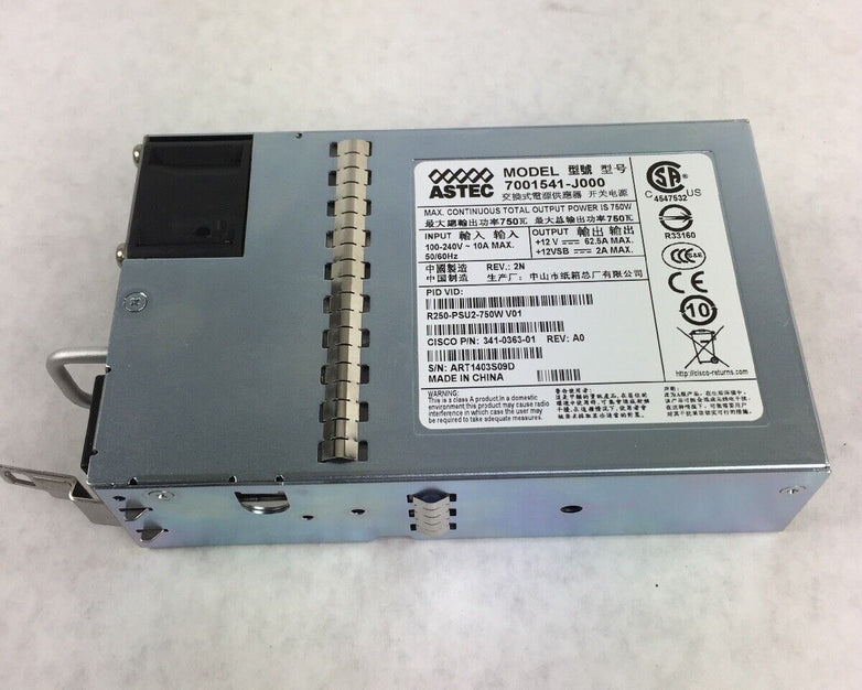 Astec 7001541-J000 750W Power Supply 341-0363-01