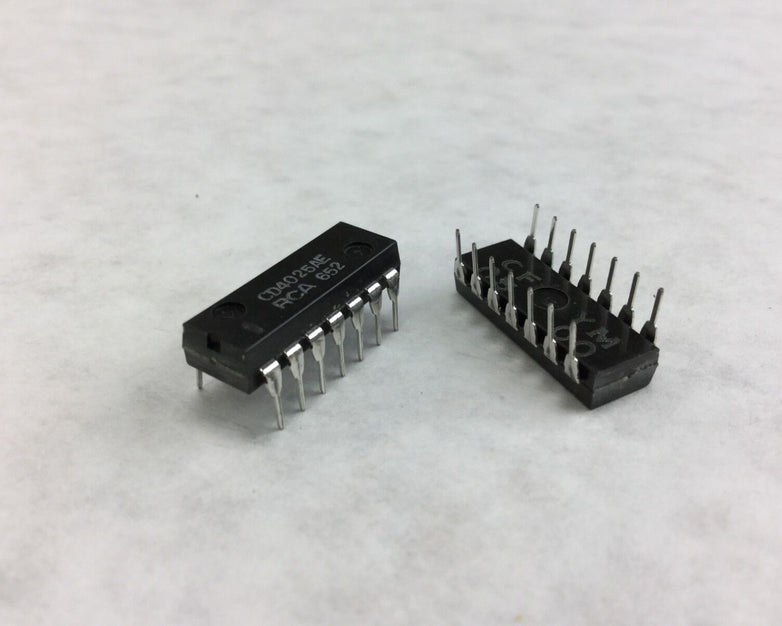 Genuine RCA CD4025AE Integrated Circuits Lot of 19