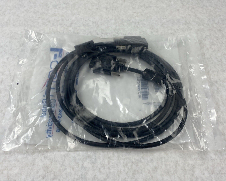 L-Com CTLDVIMMLZ-10 DVI-D Single Link LSZH Cable Male/Male w/ Ferrites 10ft