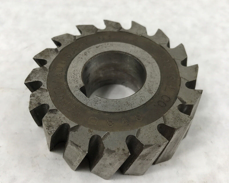 Cleveland USA H.S. U1 2P Standard Tool co 3x3 7/8" cutting face 2 3/4" Diameter