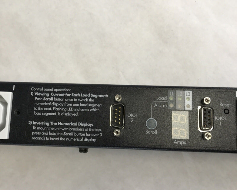 HP HSTNR-P001-1 Power Distribution Panel 40A 60Hz 376358-D71 3 Phase Plug