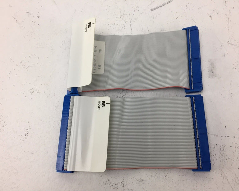 3M 30E7959 5" Ribbon Cable 50 Pin Female Lot of (2)