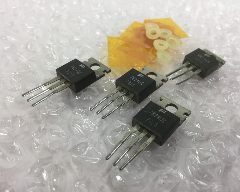 NEW FAIRCHILD 7824UC Voltage Regulator, 7315, Lot of 4, NEW