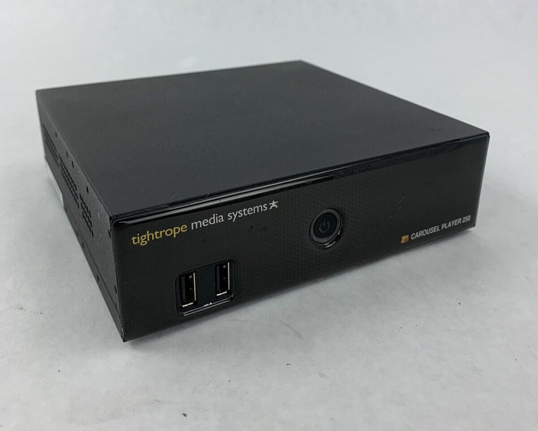 Tightrope Media Systems Carousel Digital Player 250 - i3-2370m 2.4GHz 4 GB RAM