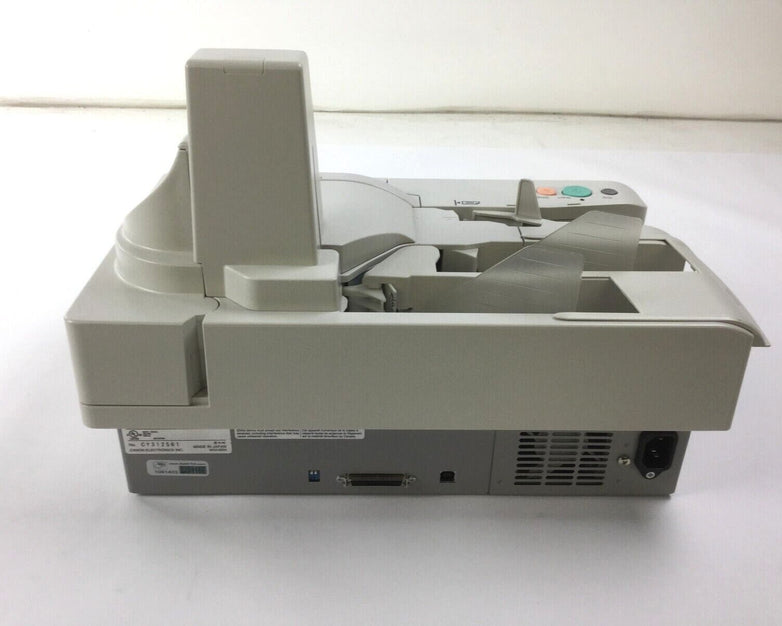 Canon CR180 Check Scanner Includes Power Supply Needs Ink Cartridge