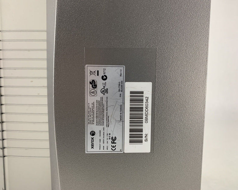 Xerox DocuMate 3460 SFF 60ppm 120ipm Duplex Scanner Tested