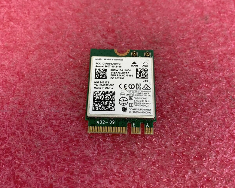 Intel 8260NGW Dual Band Wireless-AC Bluetooth WiFi M.2 Card